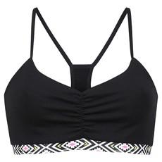 Organic bustier Myna black / ethno via Frija Omina