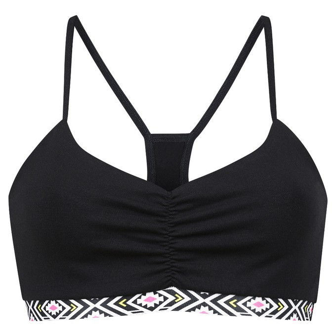 Organic bustier Myna black / ethno from Frija Omina
