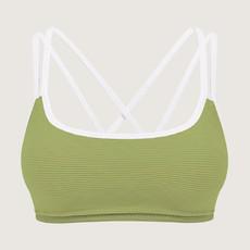 Bikini-Top Riffl-Havn matcha (green) via Frija Omina