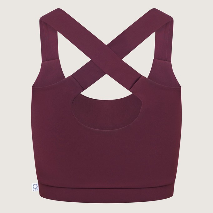 Recycling bikini top Strongly tinto (red) from Frija Omina