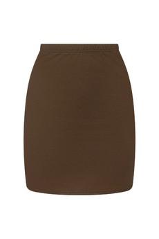 Organic skirt Snoba brown via Frija Omina