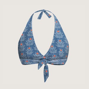 Organic Bikini-Top Fjorde Korte blue from Frija Omina