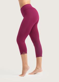Bio Capri Leggings Feel berry via Frija Omina