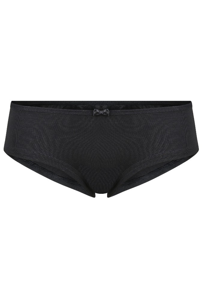 Bio hipster panties "Jondel", black / black lace from Frija Omina