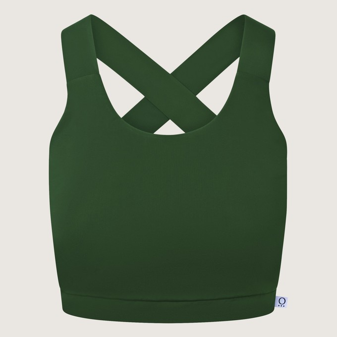 Recycling bikini top Strongly olive (green) from Frija Omina