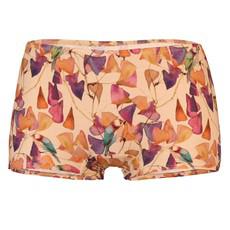 organic panties Erna pattern Ginko sand (yellow) via Frija Omina