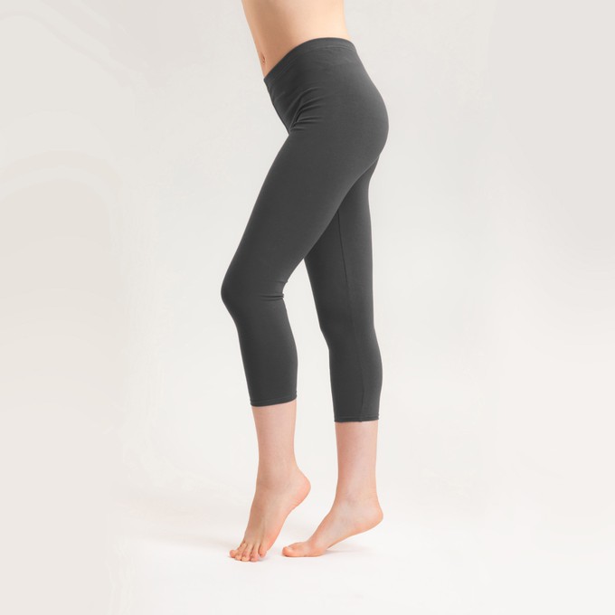 Bio Capri Leggings anthracite (grey) from Frija Omina