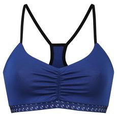 Organic bustier Myna blue / anchor via Frija Omina
