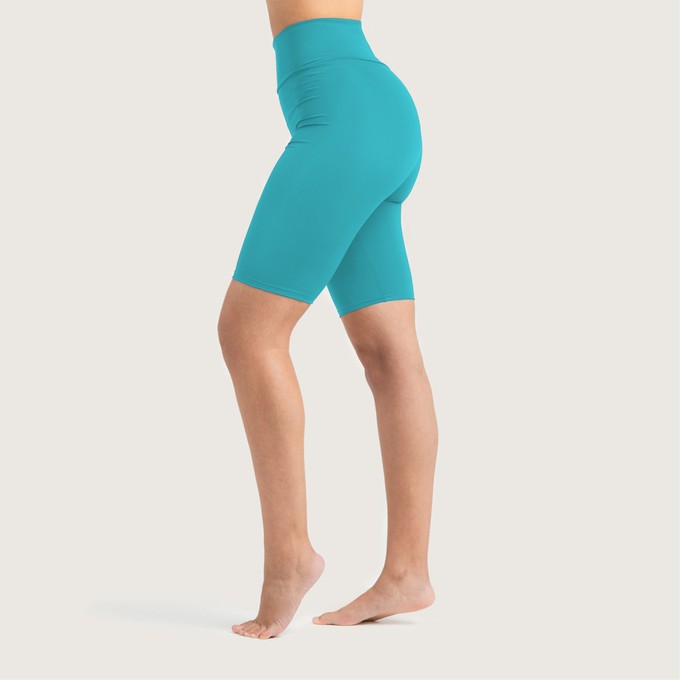 Recycling Short Tights teal (blue) from Frija Omina
