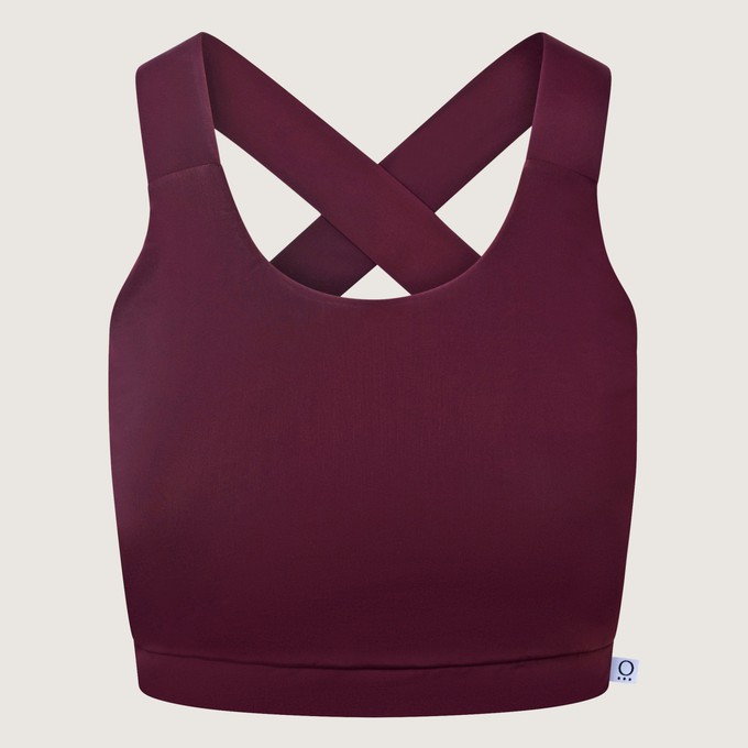 Recycling bikini top Strongly tinto (red) from Frija Omina