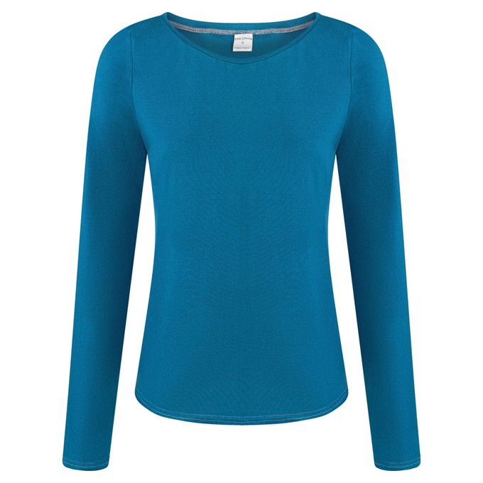 Organic long sleeve Ubu, bluebottle from Frija Omina