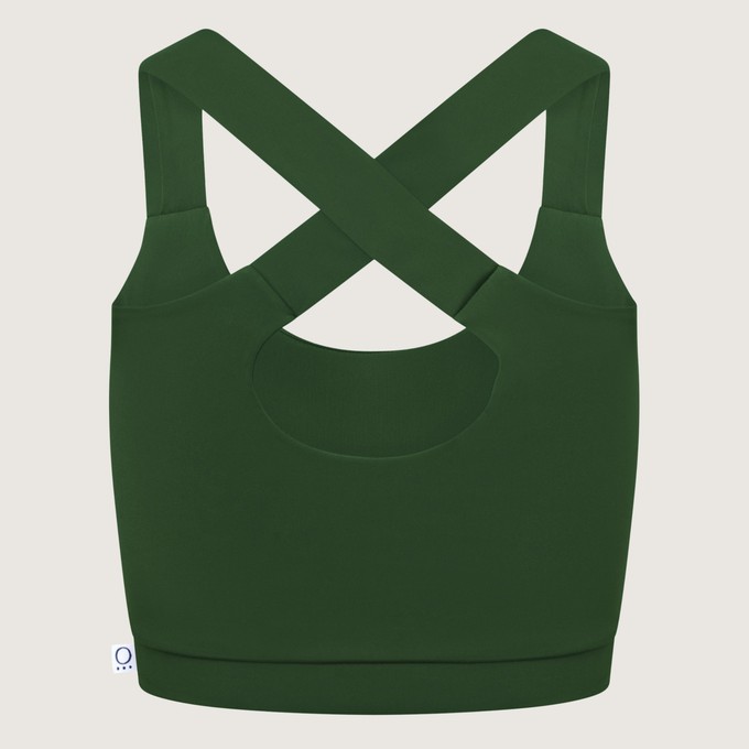Recycling bikini top Strongly olive (green) from Frija Omina