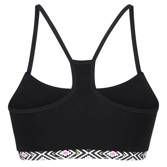 Organic bustier Myna black / ethno from Frija Omina