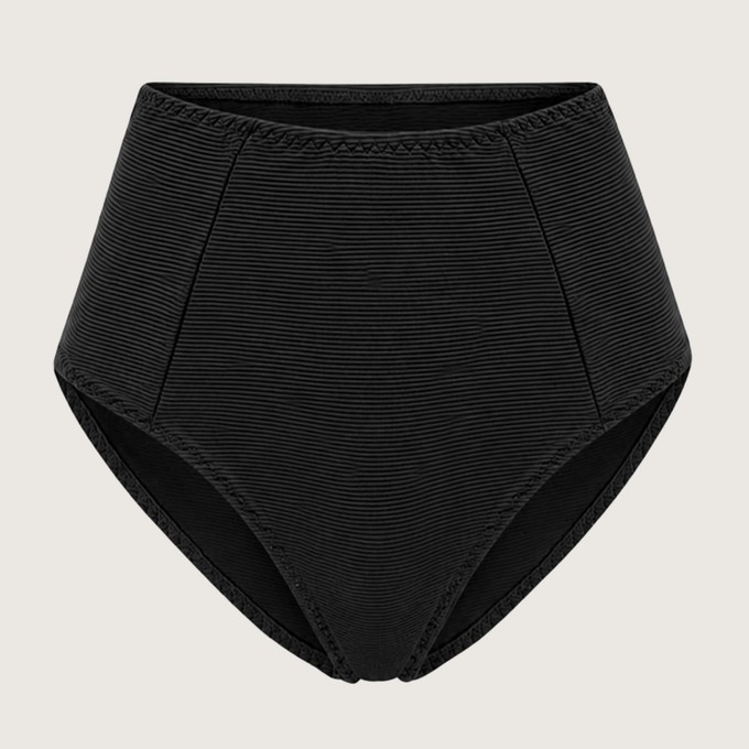 Recycling bikini panties Lorehigh Riffl black from Frija Omina