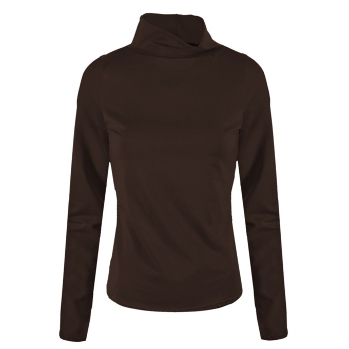Bio-Rollkragen-Shirt Rolli braun from Frija Omina