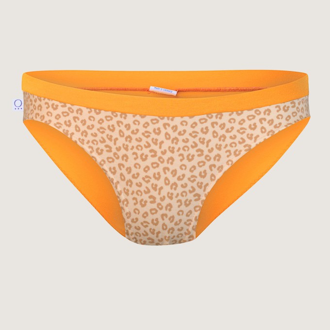 Organic Bikini Fjorde Panthera / orange from Frija Omina