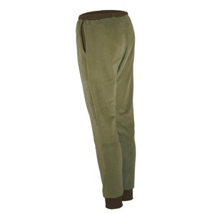 Organic velour pants Hygge olive (green) / forest from Frija Omina