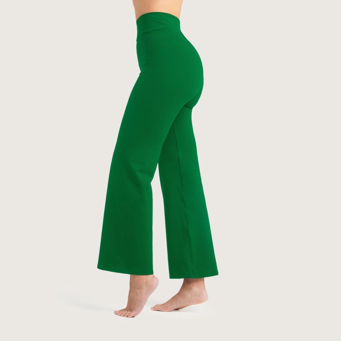 Yoga pants Relaxed Fit green from Frija Omina