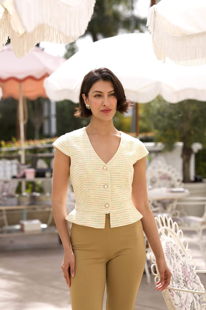 Alana Peplum Top from GAÂLA