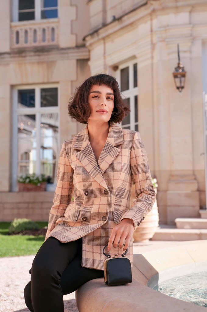 Christopher Plaid Blazer from GAÂLA
