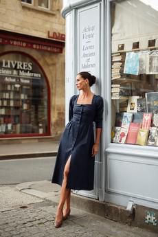 Esther Linen Dress via GAÂLA