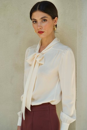 Lena Silk Blouse from GAÂLA
