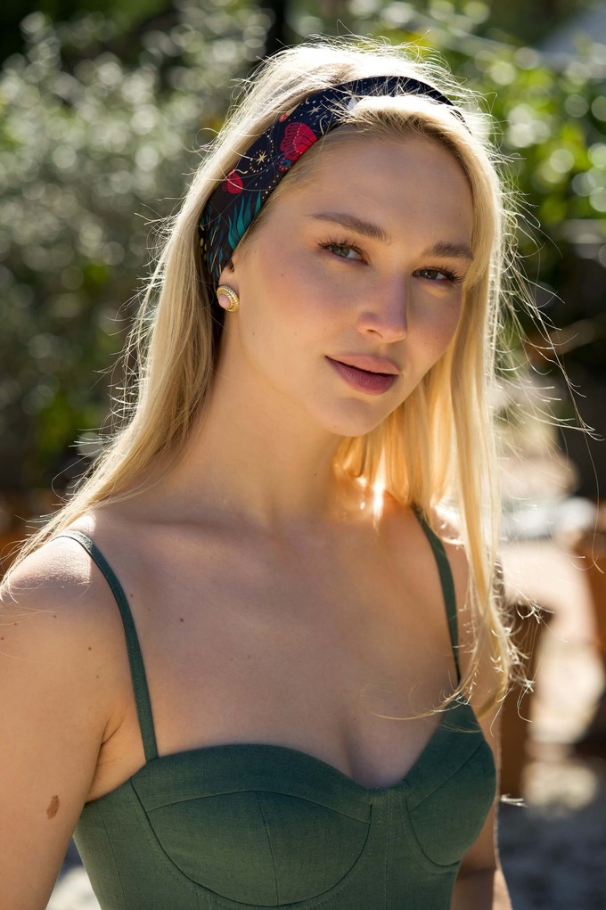 The Moon Butterfly Silk Bandana Scarf from GAÂLA