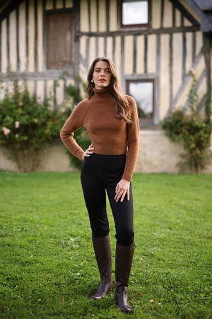 Naomi Mohair Roll-Neck Sweater from GAÂLA