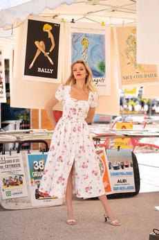 Estelle Button Down Dress via GAÂLA