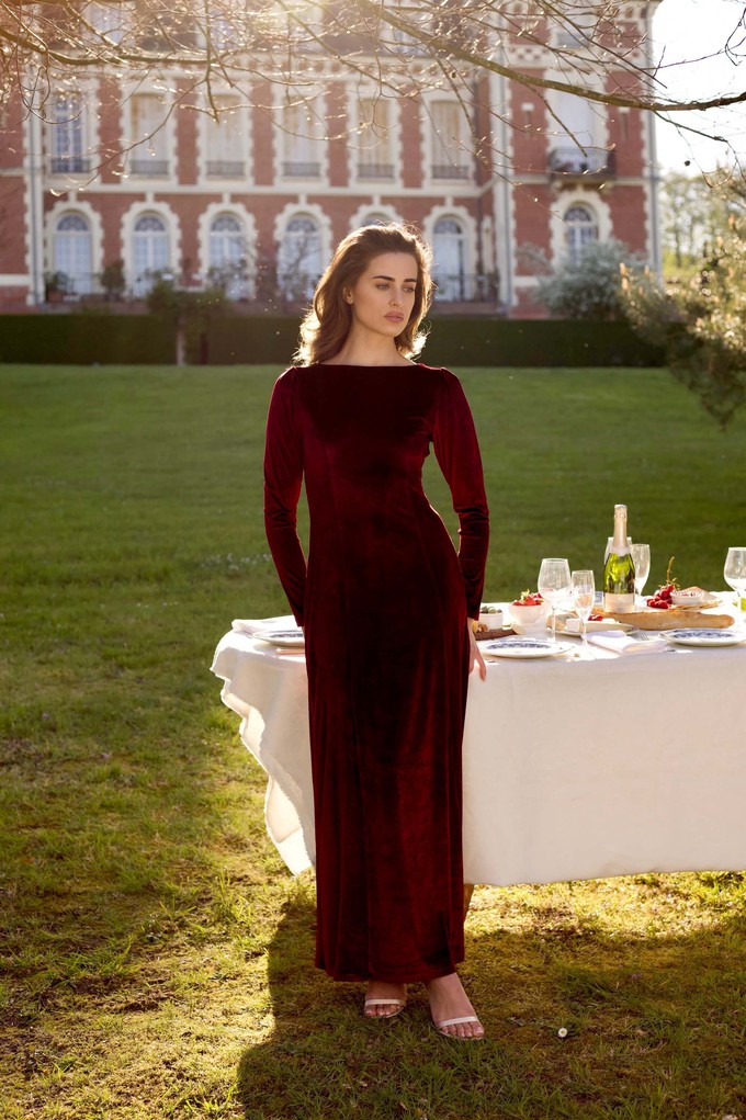 Justine Long-Sleeve Dress from GAÂLA