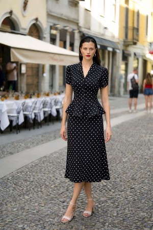 Andi Polka Dot Blouse from GAÂLA