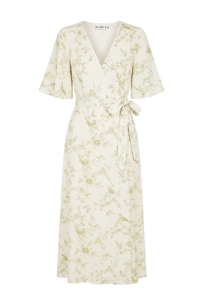 Flora Wrap Dress from GAÂLA