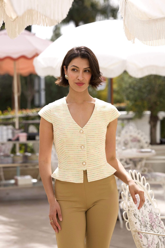 Alana Peplum Top from GAÂLA