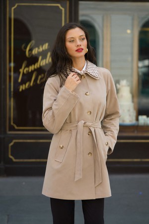 Charlie Short Trenchcoat from GAÂLA