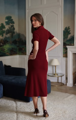 Lizette Midi Knit Dress from GAÂLA