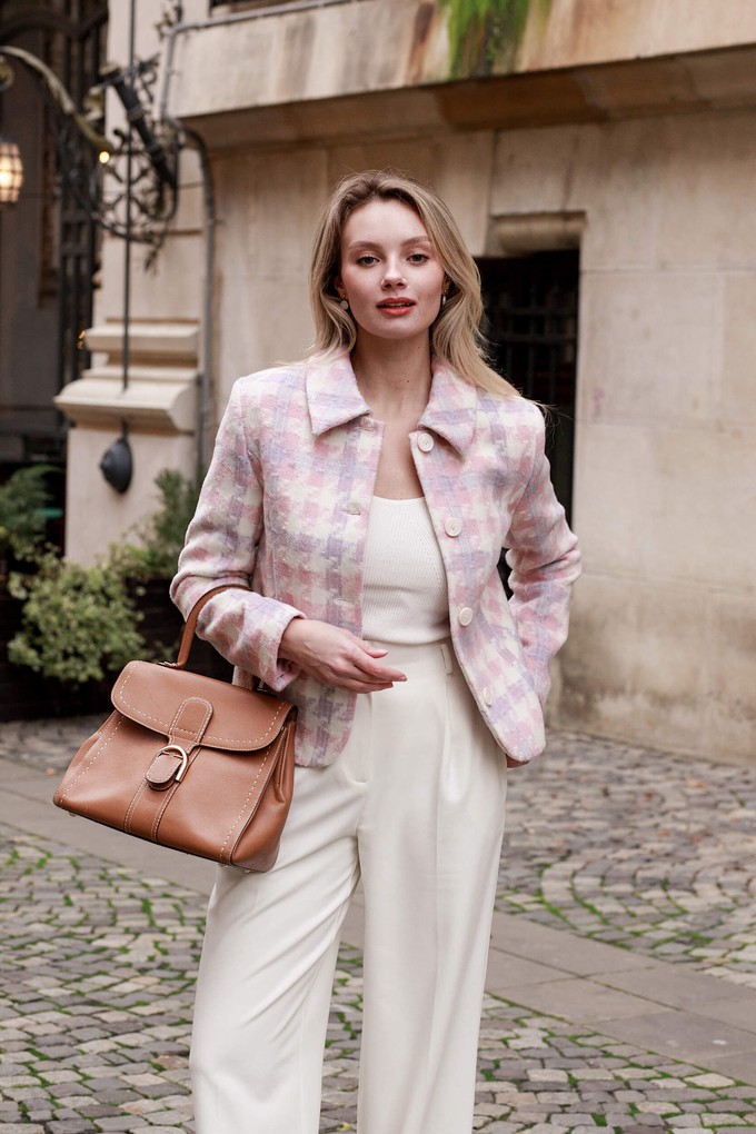 Melanie Wool Short Coat from GAÂLA