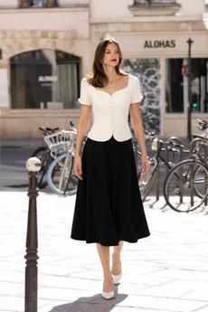 Richmond Midi Skirt via GAÂLA