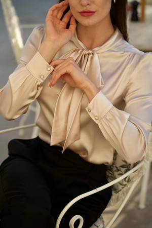 Lena Silk Blouse from GAÂLA