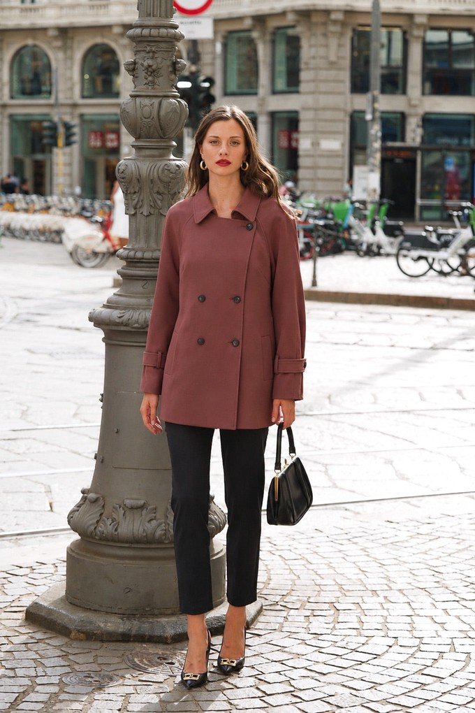 Francine Short Trench Coat from GAÂLA
