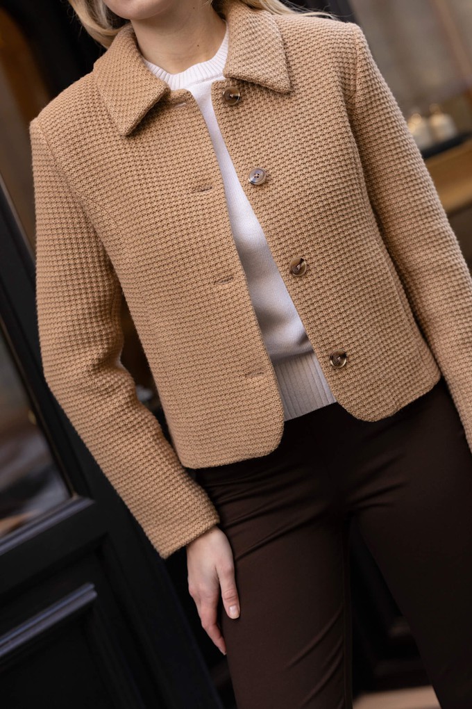 Melanie Wool Short Coat from GAÂLA