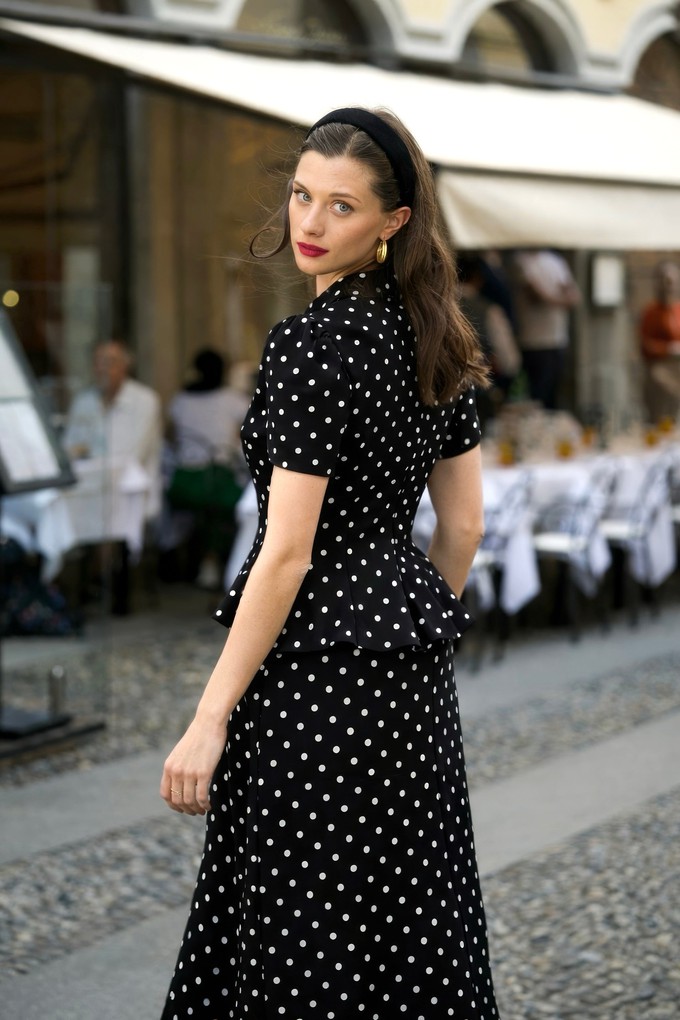 Andi Polka Dot Blouse from GAÂLA