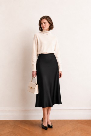 Lia Silk Skirt from GAÂLA