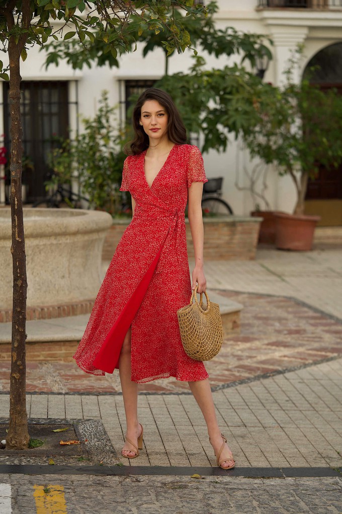 Arlette Wrap Dress from GAÂLA