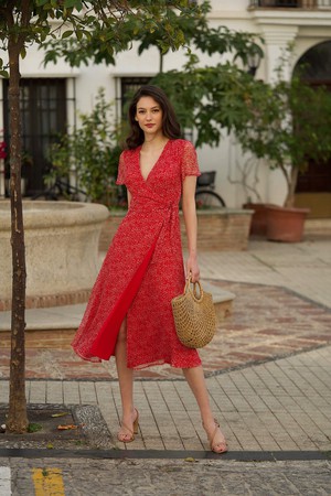 Arlette Wrap Dress from GAÂLA