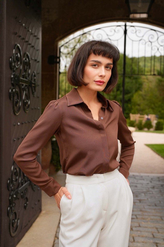 Alexandra Silk Blouse from GAÂLA