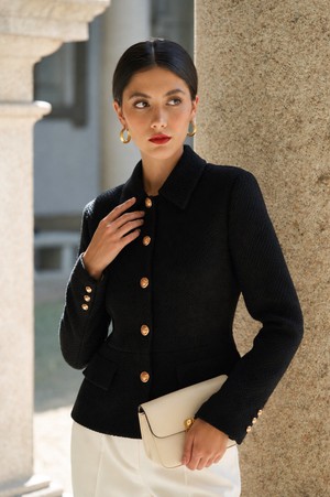 Blanche Short Coat from GAÂLA
