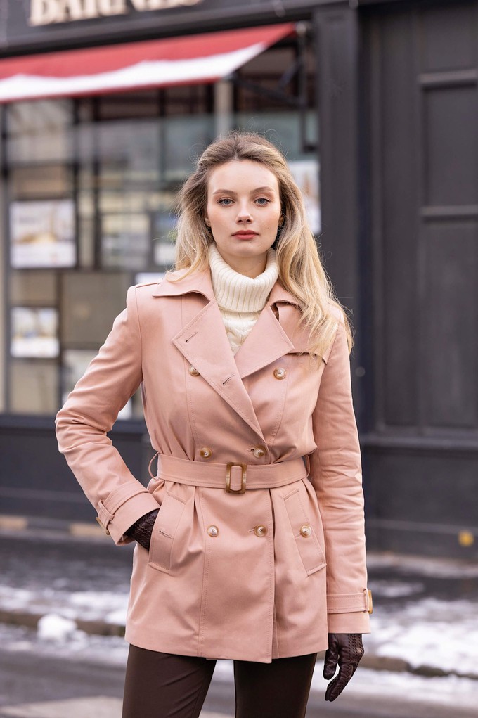 Leanne Short Trench Coat from GAÂLA