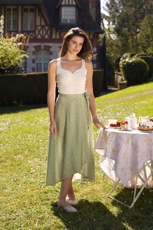 Maisie Wrap Skirt from GAÂLA