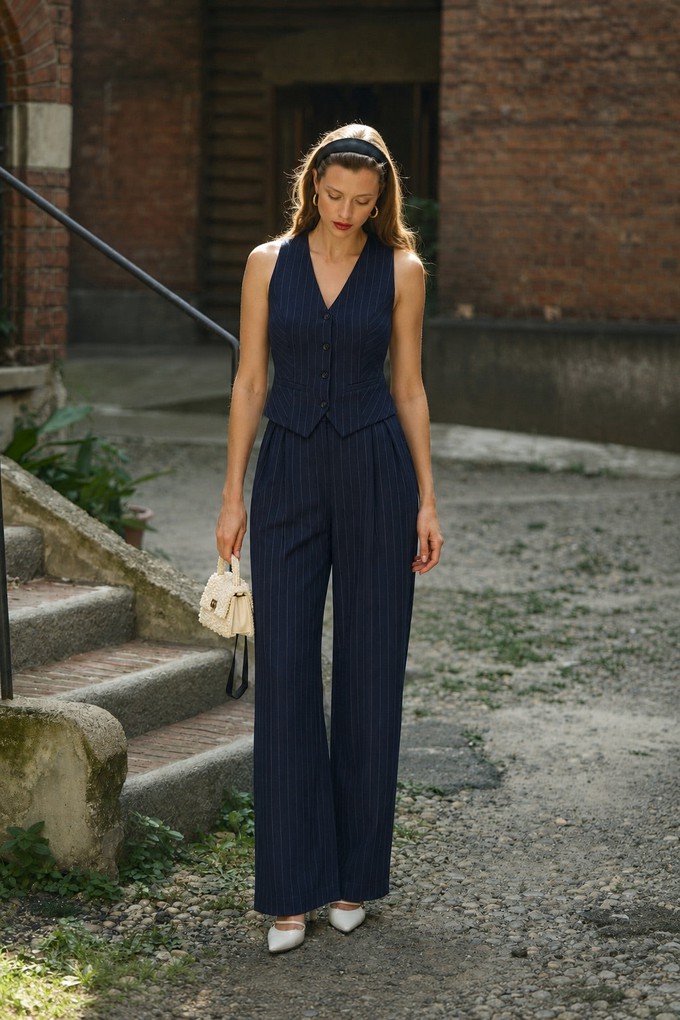 Adelia Striped Vest from GAÂLA