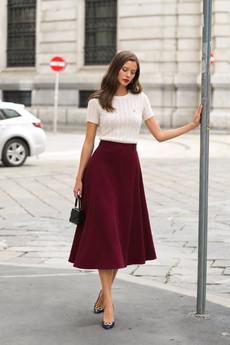 Hope Midi Skirt via GAÂLA